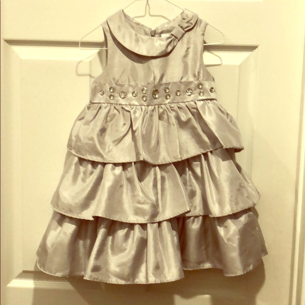 Gymboree Silver Girls Dress
